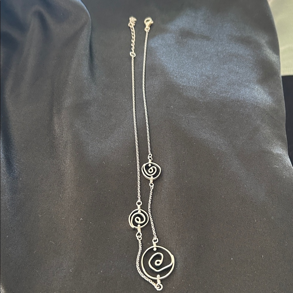 Silpada Silver Swirl Necklace